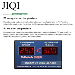 Caja de germinación de semillas JIQI: Temperatura constante para el éxito